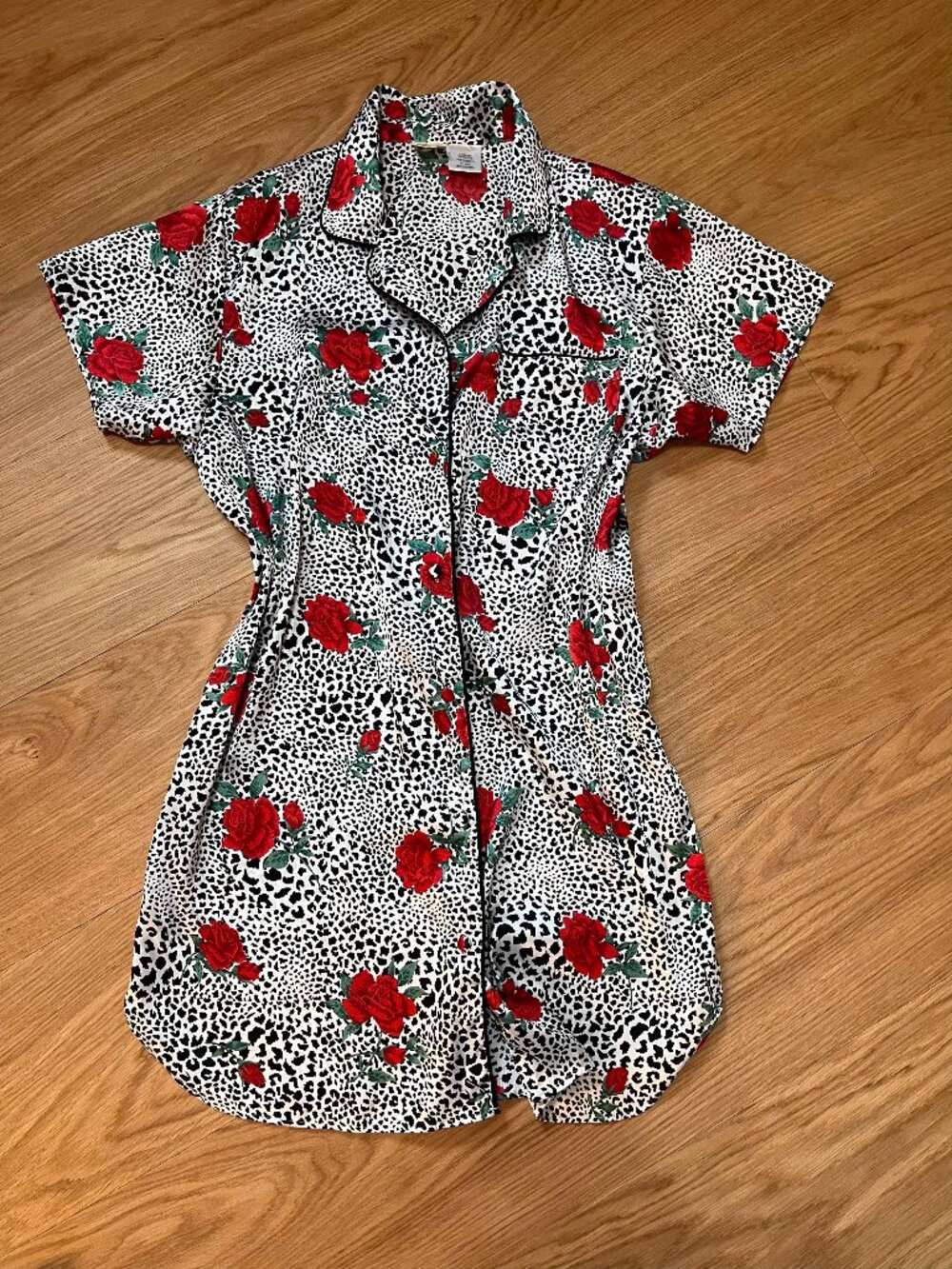 Old Hollywood Silky Nightgown | Vintage-Inspired Lingerie | Button-Up Nightgown